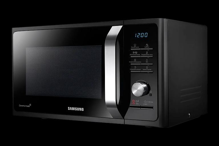 Микроволновая печь Samsung Samsung Electronics MS23F302TQK/BW фото 2