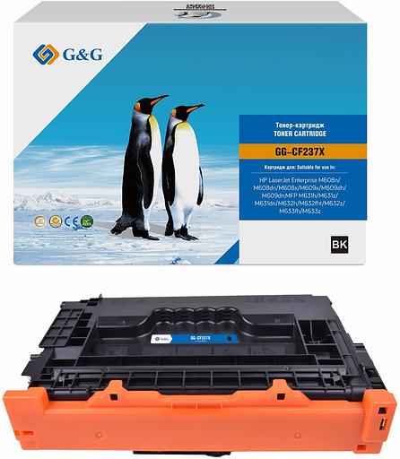 Картридж лазерный G&G GG-CF237X черный (25000стр.) для HP LJ M608n/M608dn/M609x/M631h/M631z/M632h фото 1