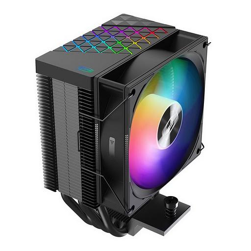 PCCooler R400 ARGB BK S115X/1200/1700/AM4/AM5 (TDP 180W, 90mm ARGB Fan, 4 тепловые трубки 6мм, 650-2200RPM, 28,3dBa) фото 2