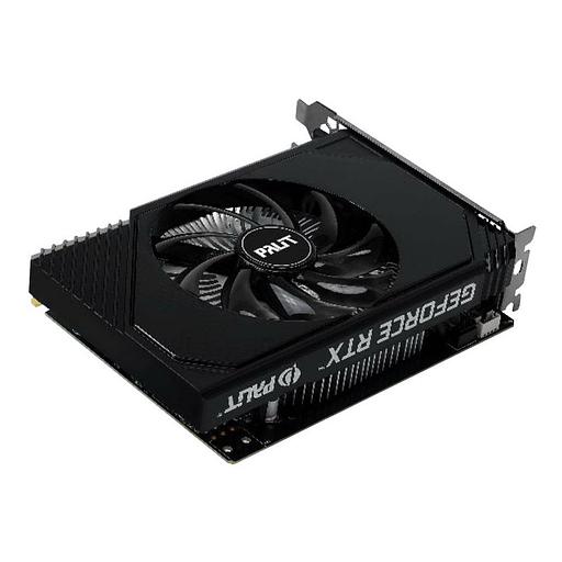 Видеокарта Palit PCI-E 4.0 RTX3050 STORMX OC NVIDIA GeForce RTX 3050 6Gb 96bit GDDR6 1042/14000 DVIx1 HDMIx1 DPx1 HDCP Ret фото 2