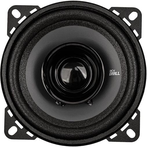 Колонки автомобильные ACV DRALL DR4 (без решетки) 100Вт 94дБ 3Ом 10см (4дюйм) (ком.:2кол.) широкополосные однополосные фото 1