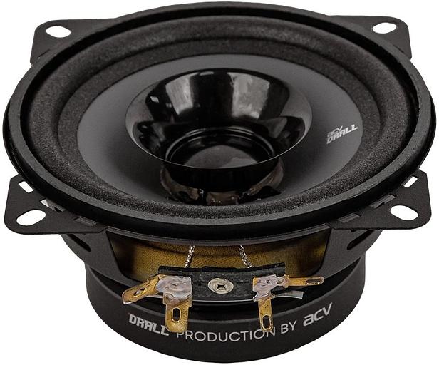 Колонки автомобильные ACV DRALL DR4 (без решетки) 100Вт 94дБ 3Ом 10см (4дюйм) (ком.:2кол.) широкополосные однополосные фото 3