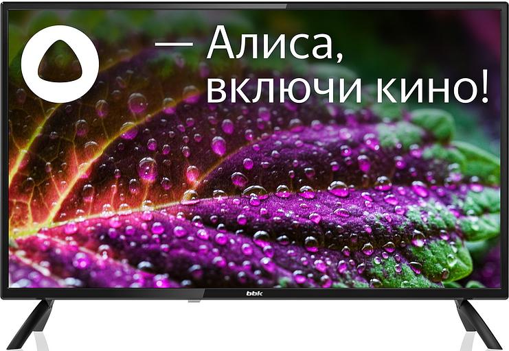 Телевизор LED BBK 32" 32LEX-7257/TS2C (B) Яндекс.ТВ черный HD 60Hz DVB-T2 DVB-C DVB-S2 WiFi Smart TV (RUS) фото 1