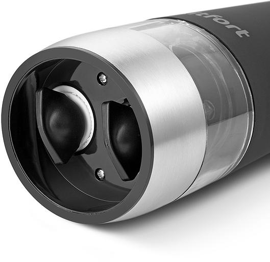 Перечница электрическая Kitfort КТ-6013-1 черный/серебристый фото 4