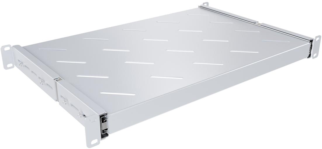 Полка выдвижная NTSS NTSS-MSKB-FS-600 1U нагр.:20кг. 19" 300мм серый (упак.:1шт) фото 3