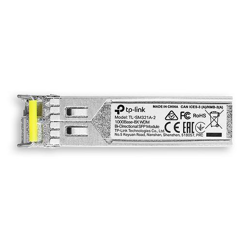 TP-Link SM321A-2 WDM SFP-трансивер, 1000Base-BX (Simplex LC), Tx: 1550нм, Rx: 1310нм, одномод, до 2км фото 2