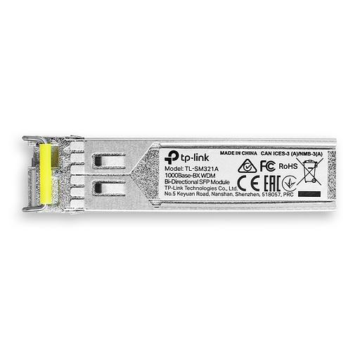 TP-Link SM321A WDM SFP-трансивер, 1000Base-BX (Simplex LC), Tx: 1550нм, Rx: 1310нм, одномод, до 20км фото 2