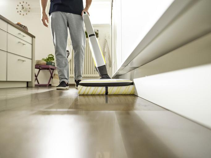 Karcher FC 7 Cordless (White) *EU Электрошвабра [1.055-701.0] фото 6