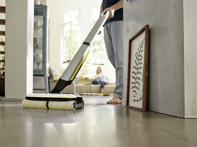 Karcher FC 7 Cordless (White) *EU Электрошвабра [1.055-701.0] фото 7