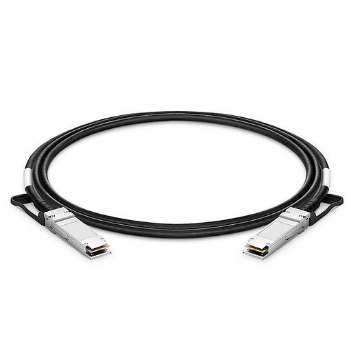 Кабель FiberTrade Кабель прямого подключения FT-QSFP28-CabP-AWG26-1 (100G, QSFP28, AWG26, 1м) (FT-QSFP28-CabP-AWG26-1) фото 1
