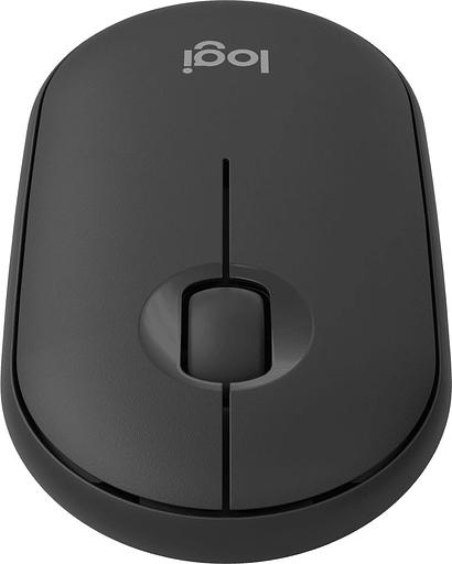 Мышь Logitech Pebble M350S графитовый оптическая (1000dpi) silent беспроводная BT/Radio USB (2but) фото 2