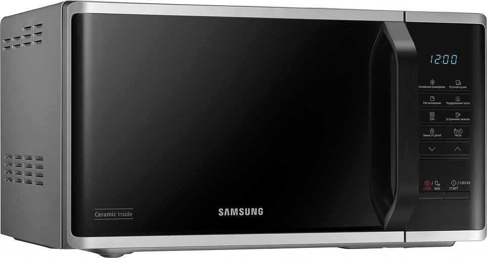 Samsung MS23K3513AS/BW Микроволновая печь, 23л, 800Вт, серебристый фото 2