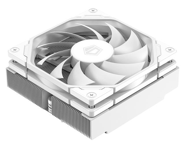 Кулер ID-COOLING IS-47-XT WHITE LGA1700/1200/115X/AM4 низкопрофильный высота 47mm TDP 95W фото 1