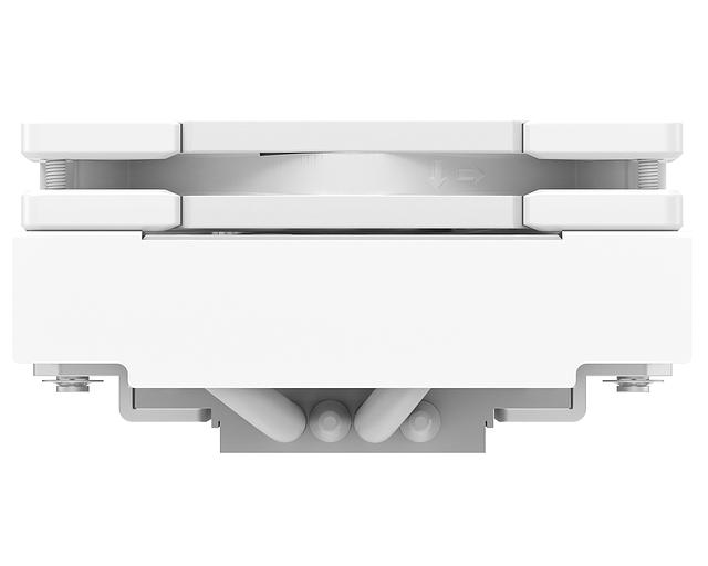 Кулер ID-COOLING IS-47-XT WHITE LGA1700/1200/115X/AM4 низкопрофильный высота 47mm TDP 95W фото 4