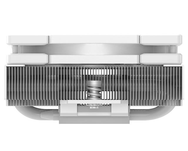 Кулер ID-COOLING IS-47-XT WHITE LGA1700/1200/115X/AM4 низкопрофильный высота 47mm TDP 95W фото 5