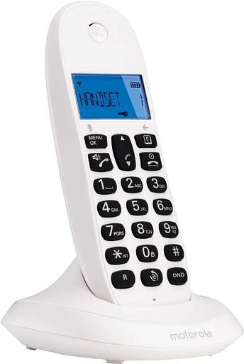 Р/Телефон Dect Motorola C1001СB+ белый фото 3