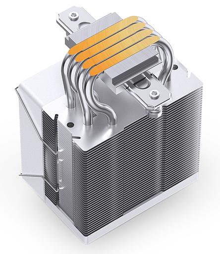 Кулер JONSBO CR-1400 EVO ARGB White LGA1700/1200/115X/AM5/AM4 TDP 180W, PWM, 92mm ARGB фото 3