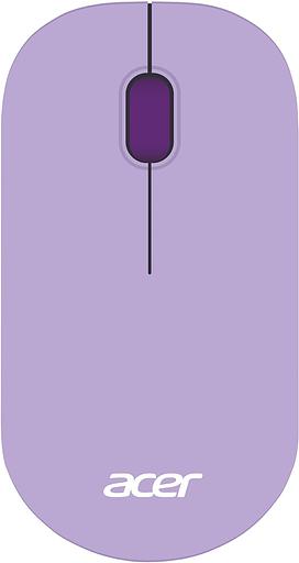 Мышь Acer OMR205 фиолетовый оптическая (1200dpi) беспроводная USB (2but) фото 1
