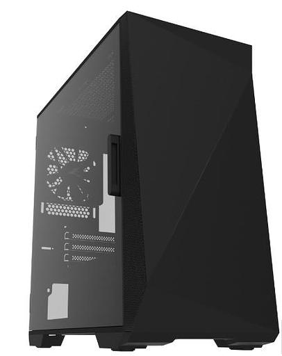 Корпус ZALMAN Z1 Iceberg Black, без БП, боковое окно (закаленное стекло), черный, mATX фото 2