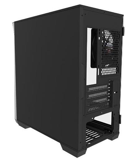 Корпус ZALMAN Z1 Iceberg Black, без БП, боковое окно (закаленное стекло), черный, mATX фото 3