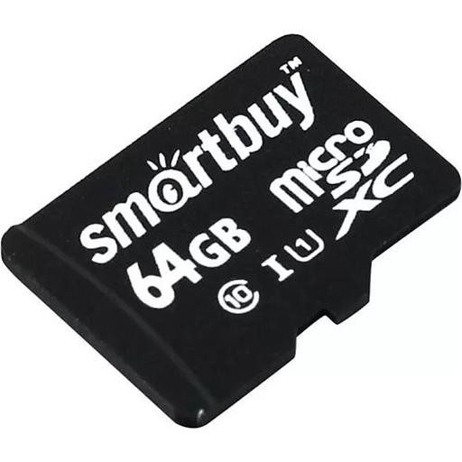 Micro SDXC карта памяти Smartbuy 64GB Class 10 UHS-1 (без адаптера) фото 1