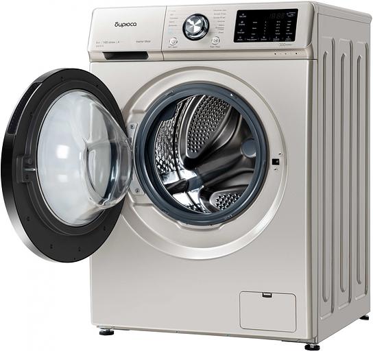 Стиральная машина Бирюса WM-SL814/15 B класс: A+++ загр.фронтальная макс.:8кг серебристый фото 4