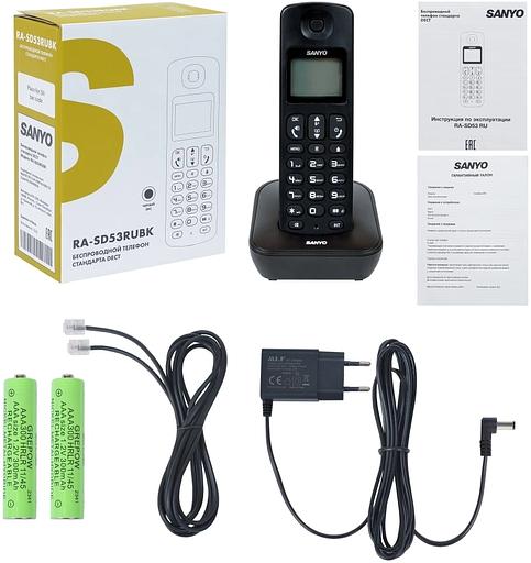 SANYO RA-SD53RUBK Бпроводной телефон стандарта DECT фото 5