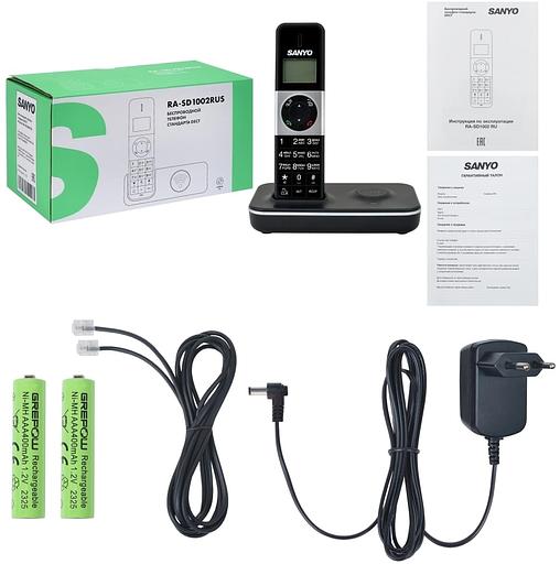 SANYO RA-SD1002RUS Бпроводной телефон стандарта DECT фото 5