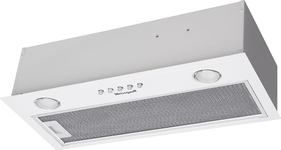 Вытяжка встраиваемая Weissgauff Alpha 50 PB WH белый управление: кнопочное (1 мотор) фото 4
