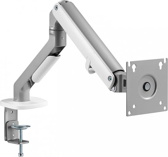 Кронштейн для мониторов Ultramounts UM734SIL серый/серебристый 17"-27" макс.7кг крепление к столешнице поворот и наклон фото 2