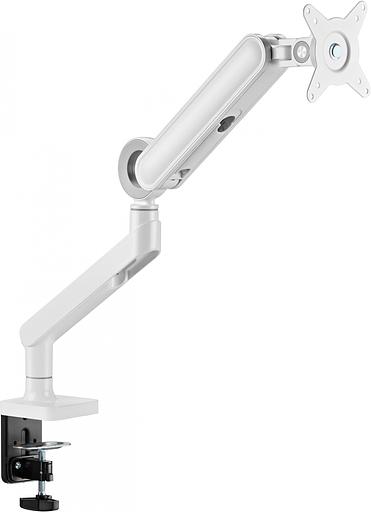 Кронштейн для мониторов Ultramounts UM719W белый 17"-35" макс.10.5кг крепление к столешнице поворот и наклон фото 4