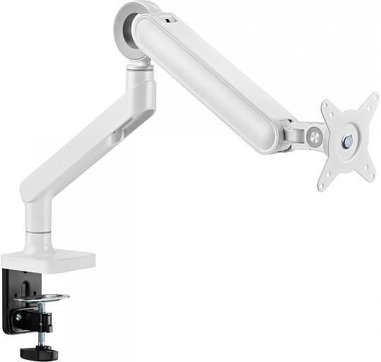 Кронштейн для мониторов Ultramounts UM719W белый 17"-35" макс.10.5кг крепление к столешнице поворот и наклон фото 5