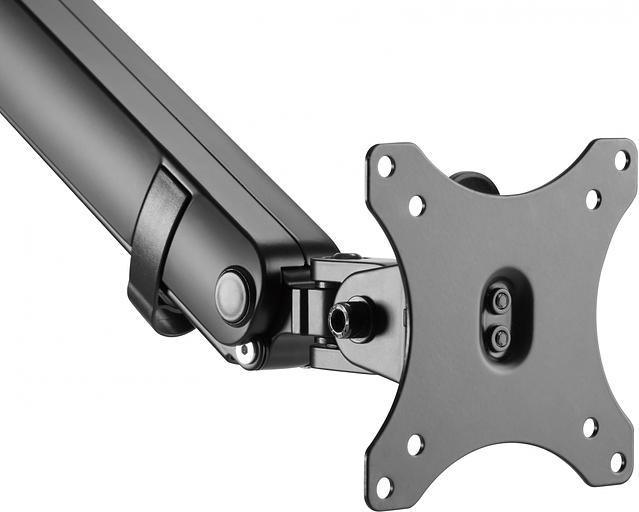 Кронштейн для мониторов Ultramounts UM709 черный 17"-32" макс.8кг крепление к столешнице поворот и наклон фото 8