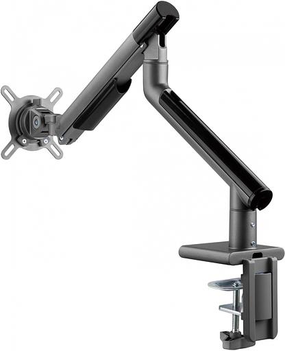 Кронштейн для мониторов Ultramounts UM713B черный 17"-32" макс.9кг крепление к столешнице поворот и наклон фото 3