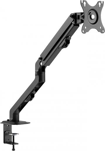 Кронштейн для мониторов Ultramounts UM728 черный 17"-27" макс.7кг крепление к столешнице поворот и наклон фото 7