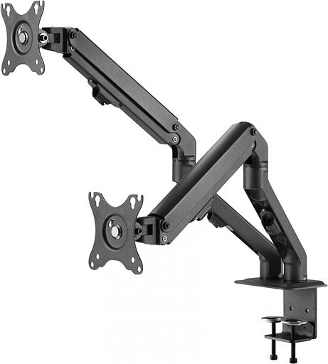 Кронштейн для мониторов Ultramounts UM729 черный 17"-27" макс.7кг крепление к столешнице поворот и наклон фото 5