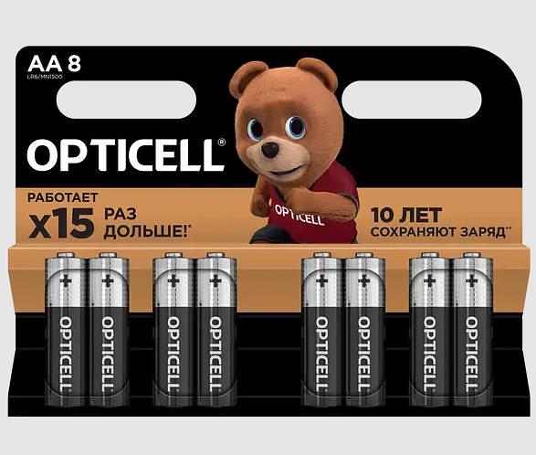 Батарея BASIC AA 8 PCS 5051008 OPTICELL фото 1