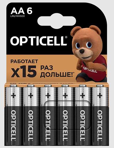 Батарея BASIC AA 6 PCS 5051006 OPTICELL фото 1