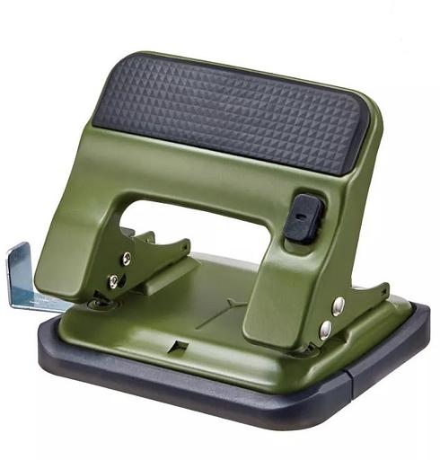 Дырокол Kw-Trio 09616GREEN макс.:30лист. металл зеленый отв.:2 фото 1
