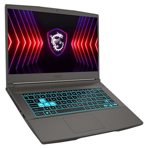 Ноутбук MSI Thin 15 B12VE-1294XRU Core i5 12450H 16Gb SSD512Gb NVIDIA GeForce RTX4050 6Gb 15.6" IPS FHD (1920x1080) Free DOS grey WiFi BT Cam (9S7-16R831-1294) фото 1