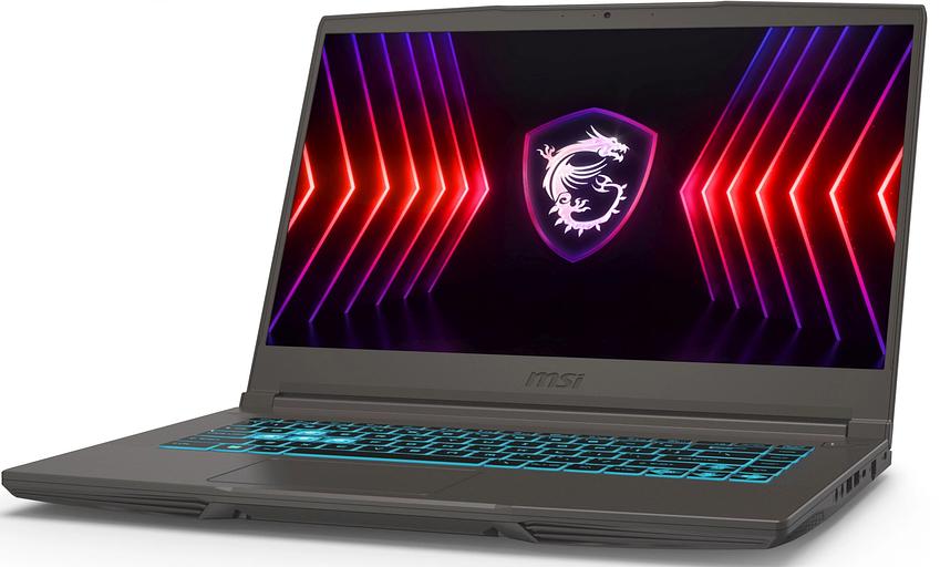 Ноутбук MSI Thin 15 B12UC-1628XRU Core i7 12650H 16Gb SSD512Gb NVIDIA GeForce RTX4050 6Gb 15.6" IPS FHD (1920x1080) Windows 11 grey WiFi BT Cam (9S7-16R831-1292) фото 2