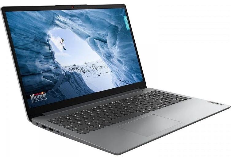 Ноутбук Lenovo IdeaPad 3 15IAU7 Core i3 1215U 8Gb SSD256Gb Intel UHD Graphics 15.6" TN FHD (1920x1080) noOS grey WiFi BT Cam (82QD00DMUE) фото 3