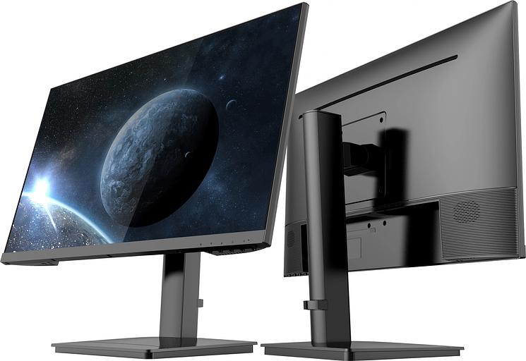 Монитор NPC 27" MD2718-A черный IPS LED 4ms 16:9 DVI HDMI M/M матовая 1000:1 300cd 178гр/178гр 1920x1080 100Hz VGA DP FHD 4кг фото 3