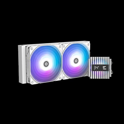Система водяного охлаждения Zalman CPU Liquid Cooler 240mm, ARGB, white (ALPHA2 A24 White) фото 3