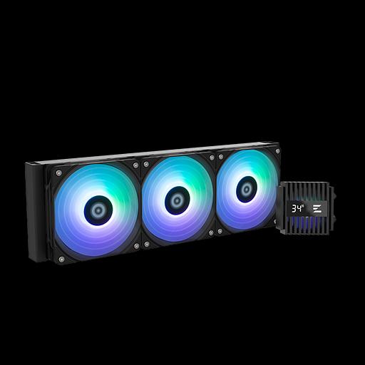 Система водяного охлаждения Zalman CPU Liquid Cooler 360mm, ARGB, black (ALPHA2 A36 Black) фото 3