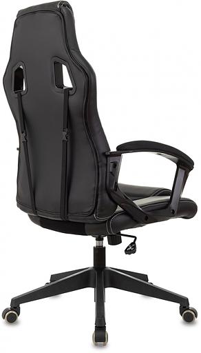 Кресло игровое Zombie Arena черный эко.кожа/ткань крестов. пластик фото 7