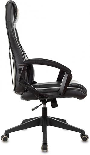 Кресло игровое Zombie Arena черный эко.кожа/ткань крестов. пластик фото 8