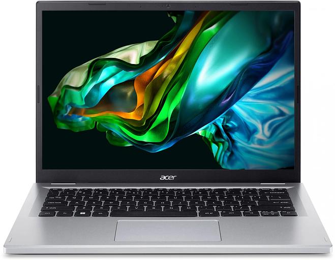 Ноутбук Acer Aspire 3 A314-42P-R7LU Ryzen 7 5700U 8Gb SSD512Gb AMD Radeon 14" IPS WUXGA (1920x1200) noOS silver WiFi BT Cam (NX.KSFCD.006) фото 1