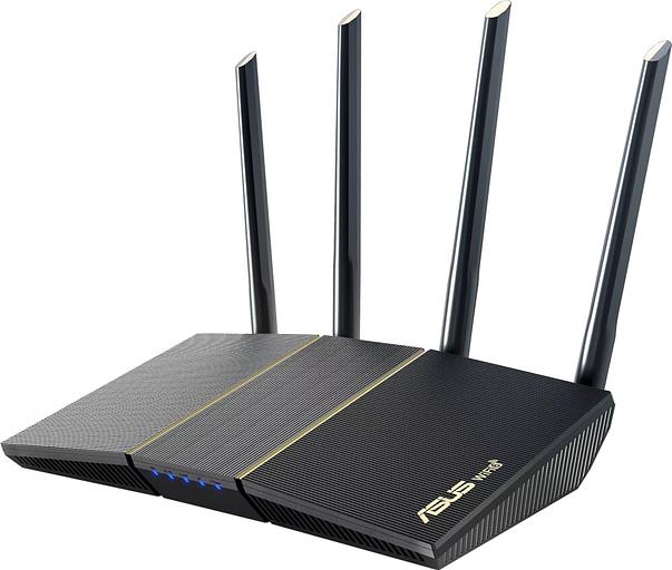 Роутер беспроводной Asus RT-AX57 Go AX3000 10/100/1000BASE-TX/4G ready фото 1