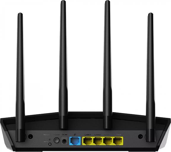 Роутер беспроводной Asus RT-AX57 Go AX3000 10/100/1000BASE-TX/4G ready фото 4